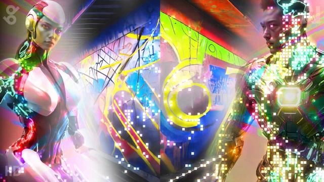 Hip Hop LoFi & Chill Subway Cyborgs Art & Music Animated Visualizer Work Study Sleep Mixtape смотреть онлайн