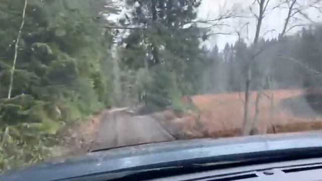 Дорога в кемпинг Папоротник (Карелия) смотреть онлайн