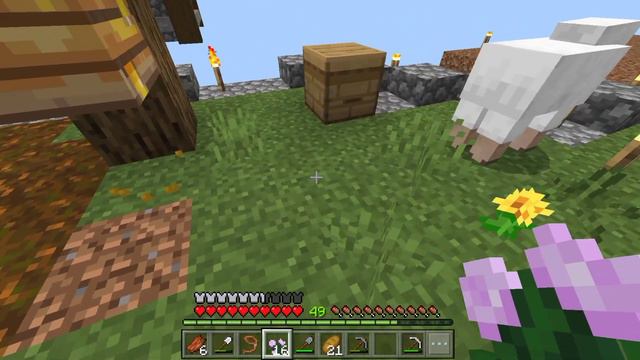 I Built A Trading Factory In Minecraft One Block 1.20 Survival series (3) смотреть онлайн