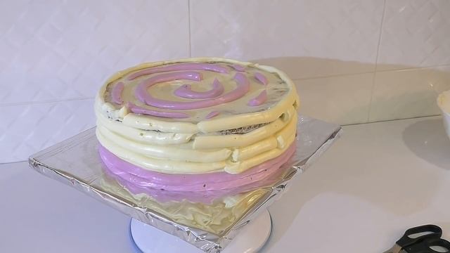 Топперы для торта МК Глазурь для подтёков на торте рецепт Как выровнять торт кремом / Olya Dudnik смотреть онлайн