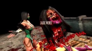 Mortal Kombat 9 Джейд Приёмы добивания (Фаталити, Бабалити)