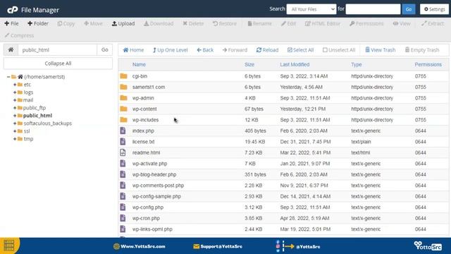 How to Upload your HTML or PHP codes in cPanel in 2022 | YottaSrc смотреть онлайн