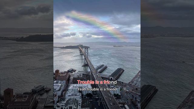 Trouble is a friend live by Coby Tom Conrad ( original by Lenka Kripac)) with lyrics смотреть онлайн