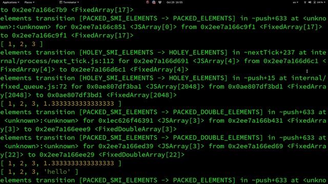 Мономорфный и полиморфный код, инлайн-кэш, скрытые классы в JavaScript смотреть онлайн