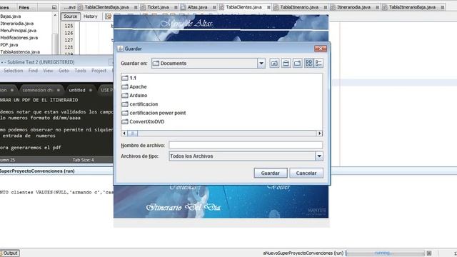 Base de datos (abc) y generador de pdf java netbeans 8.0.2 смотреть онлайн
