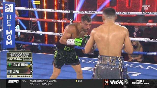 Василий Ломаченко - Теофимо Лопес / Vasyl Lomachenko Vs Teofimo Lopez, (17.10.2020),  1080i