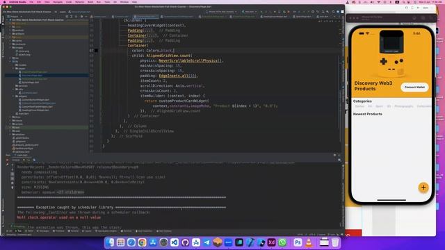 Fix the Grid Item and Navigate | Mobile Blockchain Developer Bootcamp Course With Solidity & Flutte смотреть онлайн