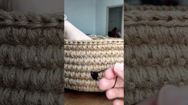 Лежанка из джута с ушками для кота #декоризджута #лежанка #джут #ручнаяработаназаказ смотреть онлайн