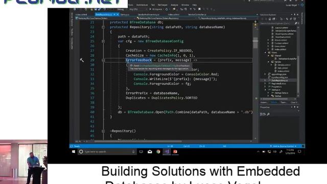 FLA DotNet - Building Solutions with Embedded Databases by Lucas Vogel смотреть онлайн