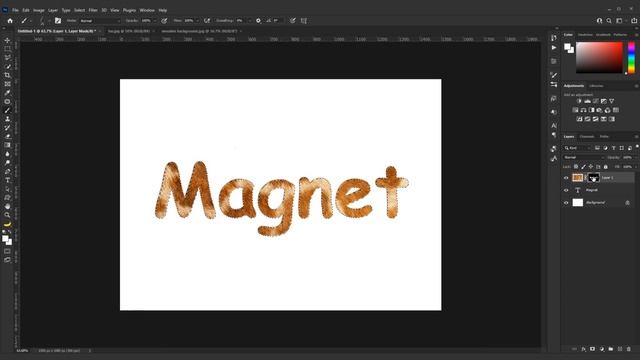 How To Create a Furry Text Effect in Photoshop - (Easy) | Magnet Academy смотреть онлайн
