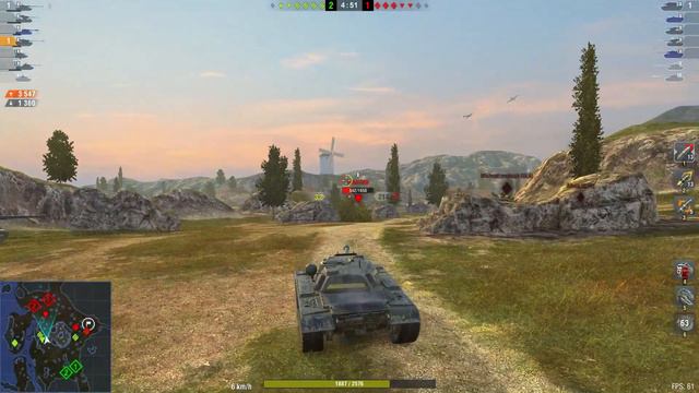 T110E5 - WoT Blitz UZ Gaming смотреть онлайн
