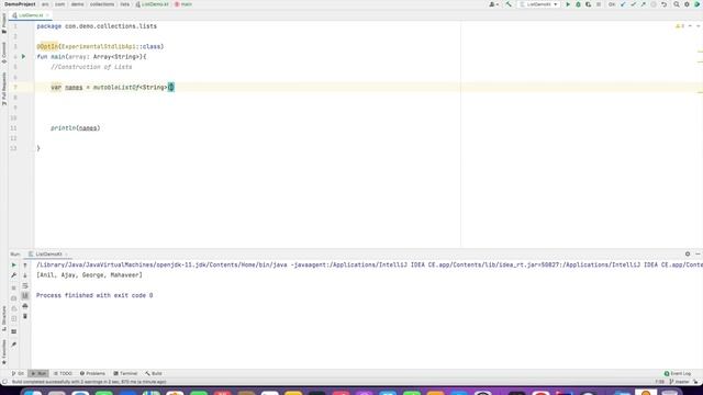 Kotlin Fundamentals - 38, Kotlin Collections | Construction of List, Set and Maps смотреть онлайн