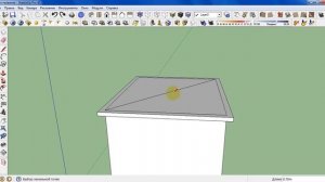 SketchUp Крыша