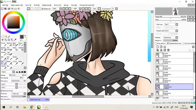 ну мне лень делать видео, дарю это | SpeedPaint #4 смотреть онлайн