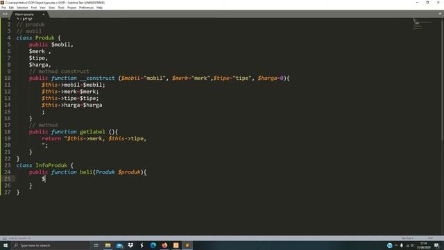 OOP PHP : #5 Object Type смотреть онлайн