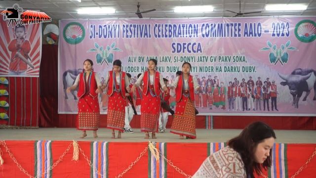 Si donyi irga beju//Tagin Group Dance//Si donyi Festival Celebration Aalo 2023 смотреть онлайн