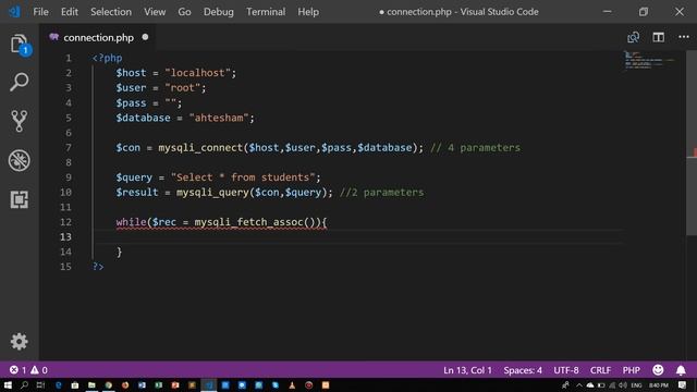 04 - How to fetch record from database with PHP смотреть онлайн
