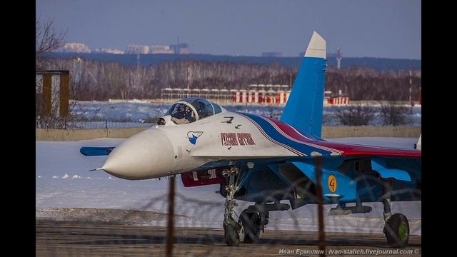 «Русские витязи»  реальные записи переговоров пилотов!