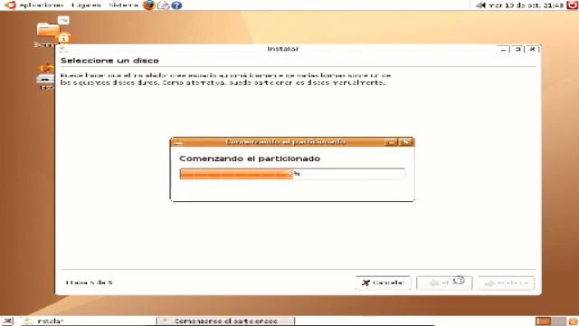 Cómo se instalar Ubuntu 6.10 en Virtualbox смотреть онлайн