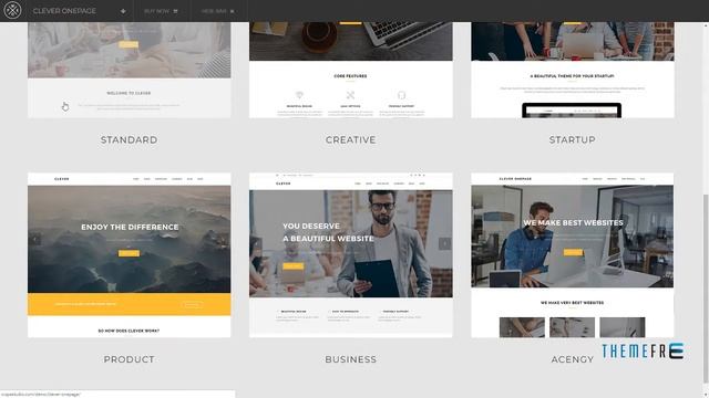 Clever One Page - Creative WordPress Theme Maitland Rex смотреть онлайн