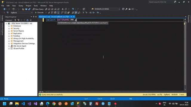 Month Name In Sql смотреть онлайн