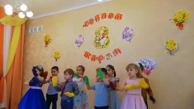 Хор рук "Для мамочки любимой" старшая группа МДОАУ №221 Г. ОРСКА смотреть онлайн