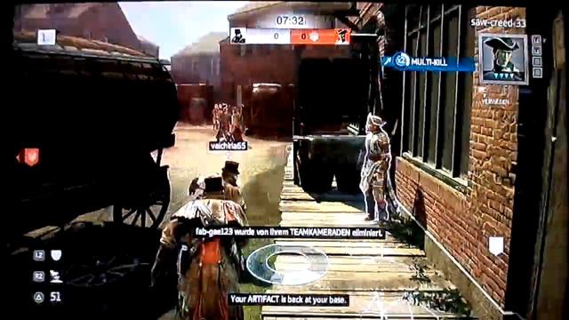 Assassin's Creed 3 Multiplayer Artifacts Assault смотреть онлайн