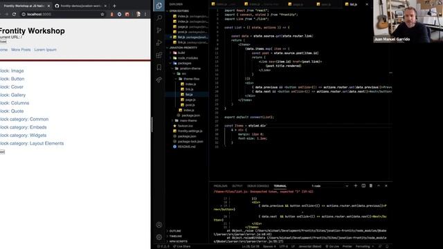 Frontity Talks 2020-02 - Pagination example & wp-source (state & fetch) смотреть онлайн