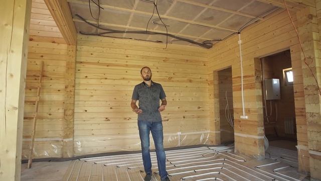 Дом из профилированного бруса 6 на 8 смотреть онлайн