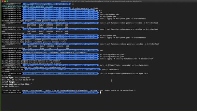 project "Kyma" - Ex.04 - Expose your Service through an OAuth secured API смотреть онлайн