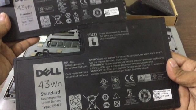 Dell inspiron 14 battery replacement. смотреть онлайн