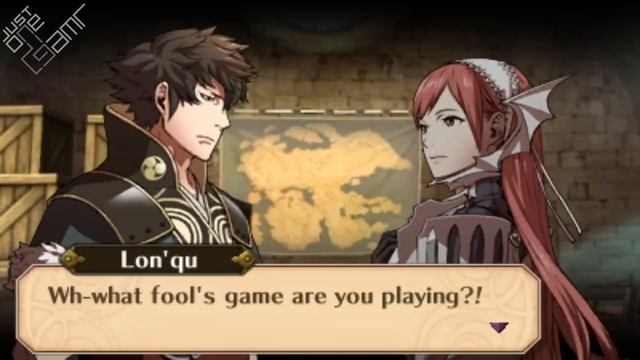 Fire Emblem Awakening - Lon'qu & Cherche Support Conversations смотреть онлайн