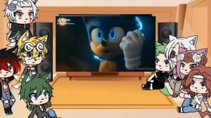 Реакция друзей соника на него (1/1)