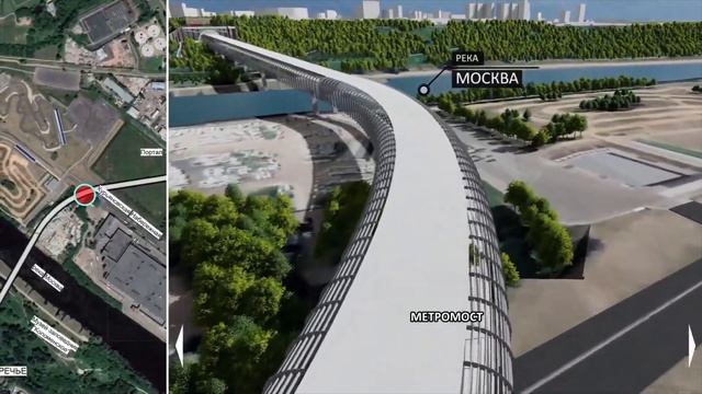 Новая Бирюлевская линия метро на Юге и Юго-Востоке Москвы смотреть онлайн