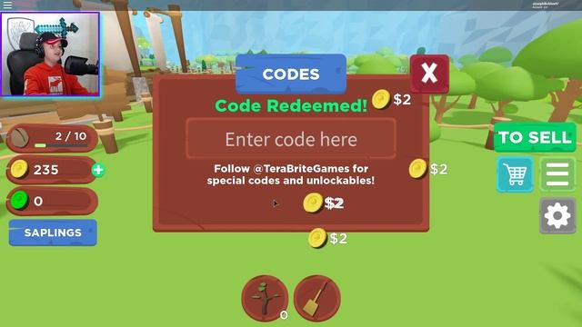 ALL NEW *ADMIN* CODES! Tree Planting Simulator Roblox ?NEW TREES UPDATE? смотреть онлайн