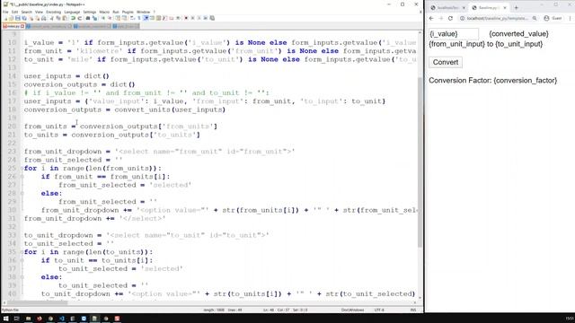 Unit Converter Web Application Version 3 | Learn Python From Scratch 21 | Kovolff смотреть онлайн