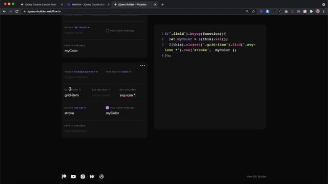jQuery Builder Course (Lesson 5) смотреть онлайн