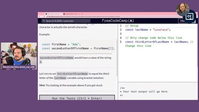 Let’s learn JavaScript fundamentals! #2 [Free JS Bootcamp] смотреть онлайн