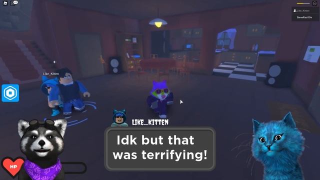 ? СУМАСШЕДШАЯ БАБУЛЯ против НАС в РОБЛОКС Страшная История Grandma Visit КОТЁНОК ЛАЙК и ЕНОТИК СТИВ смотреть онлайн