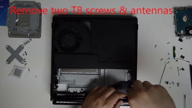 Sony PlayStation 4 Pro PS4 PRO Teardown / Disassembly - CUH-7015B смотреть онлайн