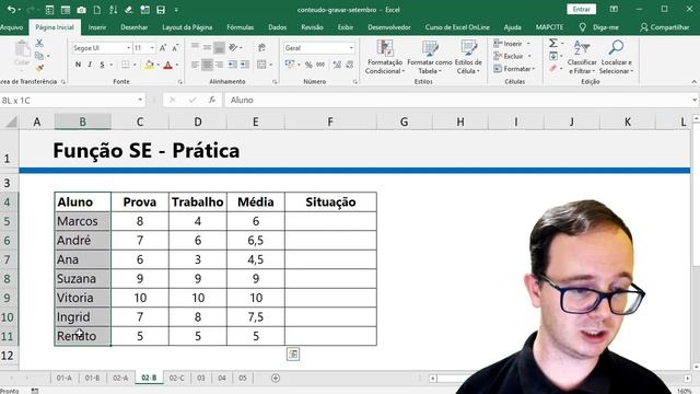 Como Usar Função SE em 3 Exemplos Práticos no EXCEL смотреть онлайн