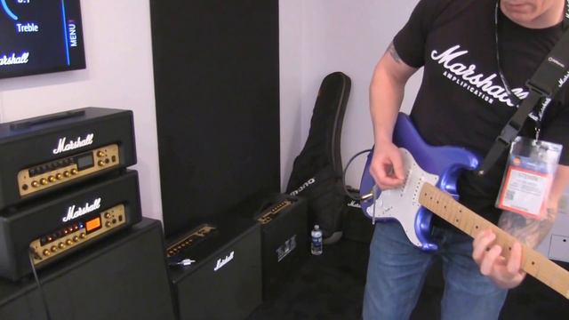 NAMM 2017 - Marshall CODE 100H presentation and sound смотреть онлайн