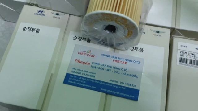 263202F100  LỌC NHỚT HYUNDAI SANTAFE