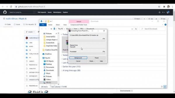 JavaScript fluid animation | JavaScript effects #javascript #animation #jquery