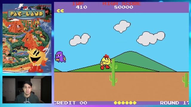 Playing the classic arcade game "Pac-Land" for the first time in over 30 years смотреть онлайн