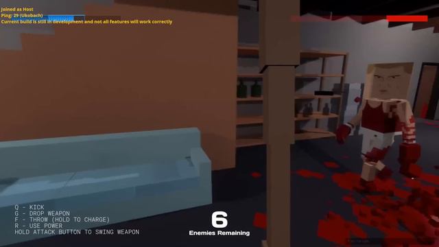 CO-OP CUBE CARNAGE! -- Let's Play Paint the Town Red (Co-op Multiplayer BETA Build) смотреть онлайн