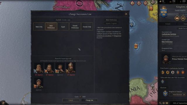Crusader Kings III In Depth Tutorial (Episode 10) Succession Laws, Crown Authority, and Elective смотреть онлайн