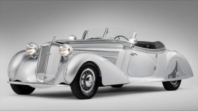 1939 Horch 853A Special Roadster смотреть онлайн