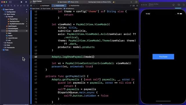 In App Purchase PayWalls on iOS (with Adapty) смотреть онлайн