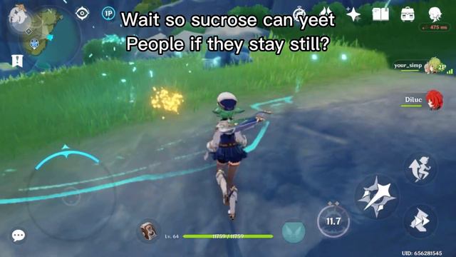 Sucrose can yeet people like Jean?/#fypシ #genshinimpact #genshinimpactedit #foryourpage #sucrose смотреть онлайн